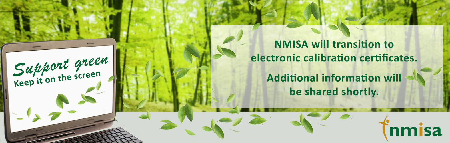 Electronic Calibration Certificates coming soon
